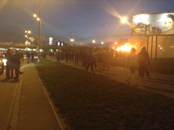 Итоги вчерашнего побоища на скандальной стройке на столичных Осокорках (видео)