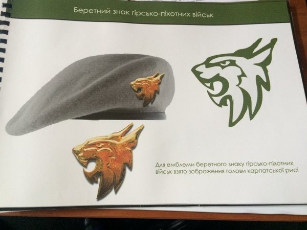 Для украинской армии готовят новую форму со знаками различия