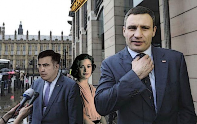 Виталий Кличко и дедушка Амфетамин