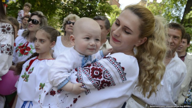 Сегодня в Киеве пройдет Мегамарш в вышиванках
