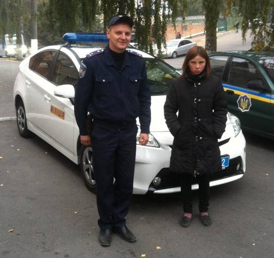 В Обухове милиция нашла пропавшую девочку, бродившую по улицам города