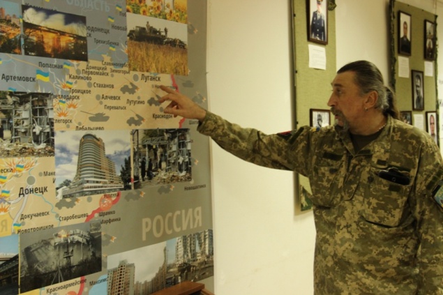 В Киеве открылась выставка работ, посвященная героям АТО
