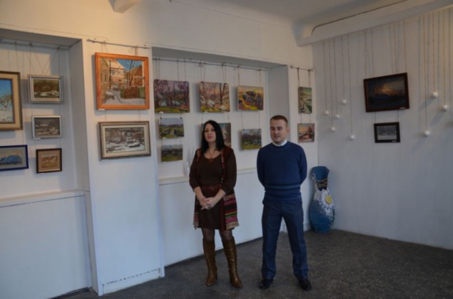 В Кагарлыке открыта экспозиция “Зимний вернисаж”
