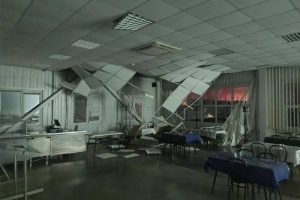 У Броварах унаслідок нічного обстрілу є пошкодження будинків, згоріли гаражі