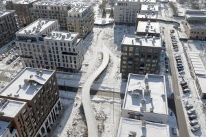 KAN показав перший в Україні параметричний міст у ЖК “Файна Таун”