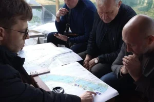 У Бородянці відбулася виїзна робоча нарада щодо реконструкції парку «Рудка» та облаштування урбан-парку