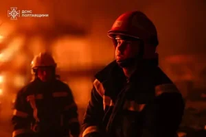 На Полтавщині двоє рятувальників загинули через подвійний удар рф на об’єкті газовидобування