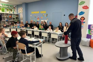 У Броварах відкрили ювілейний десятий «Клас безпеки» у школі