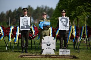 У Києві перепоховали одного з очільників українського національного руху ХХ століття Андрія Мельника