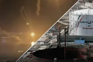 Сили оборони уразили нафтовий термінал, нафтобазу, танкер та два кораблі рф