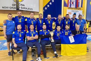 Волейболісти Київщини у складі збірної України здобули бронзу міжнародного турніру з волейболу сидячи